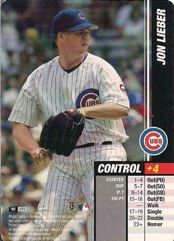 2003 MLB Showdown #070 Jon Lieber Front