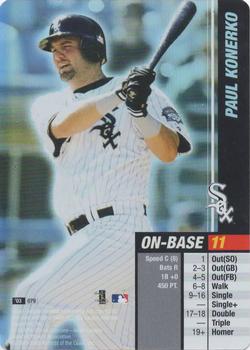 2003 MLB Showdown #079 Paul Konerko Front