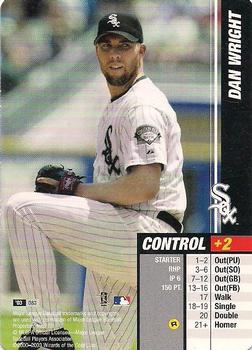 2003 MLB Showdown #083 Dan Wright Front