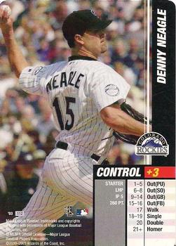 2003 MLB Showdown #112 Denny Neagle Front