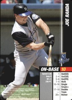 2003 MLB Showdown #152 Joe Randa Front