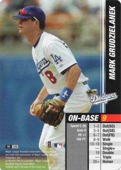 2003 MLB Showdown #158 Mark Grudzielanek Front