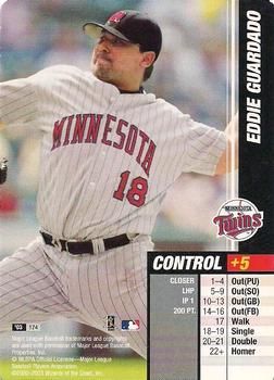 2003 MLB Showdown #174 Eddie Guardado Front