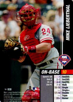 2003 MLB Showdown #231 Mike Lieberthal Front