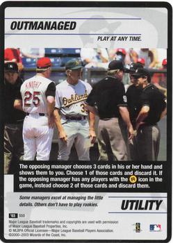 2003 MLB Showdown - Strategy #S50 Outmanaged Front