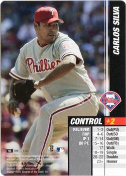 2003 MLB Showdown Pennant Run #019 Carlos Silva Front