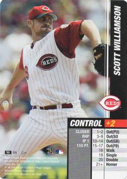 2003 MLB Showdown Pennant Run #028 Scott Williamson Front