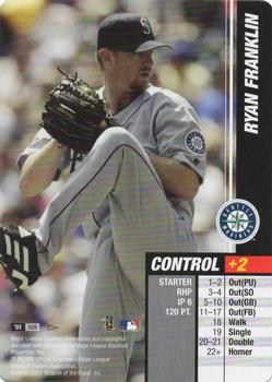 2003 MLB Showdown Pennant Run #029 Ryan Franklin Front