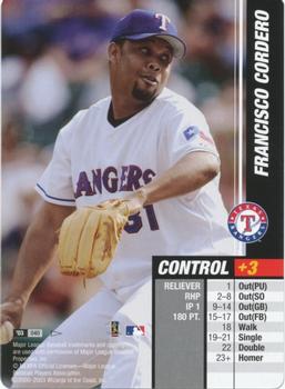 2003 MLB Showdown Pennant Run #040 Francisco Cordero Front