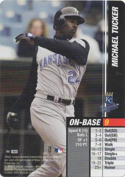 2003 MLB Showdown Pennant Run #053 Michael Tucker Front