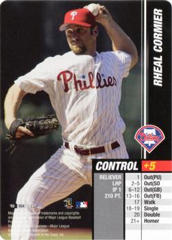 2003 MLB Showdown Pennant Run #054 Rheal Cormier Front