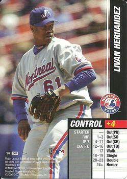 2003 MLB Showdown Pennant Run #067 Livan Hernandez Front