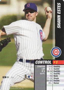 2003 MLB Showdown Pennant Run #070 Shawn Estes Front