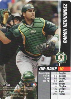 2003 MLB Showdown Pennant Run #073 Ramon Hernandez Front