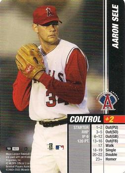 2003 MLB Showdown Trading Deadline #023 Aaron Sele Front