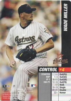 2003 MLB Showdown Trading Deadline #115 Wade Miller Front