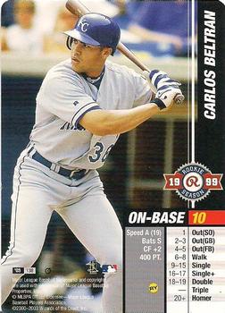 2003 MLB Showdown Trading Deadline #138 Carlos Beltran Front