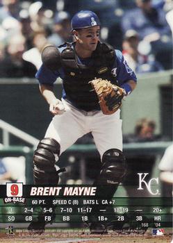 2004 MLB Showdown #168 Brent Mayne Front