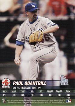 2004 MLB Showdown #184 Paul Quantrill Front