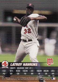 2004 MLB Showdown #198 LaTroy Hawkins Front