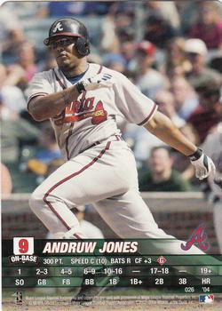 2004 MLB Showdown #026 Andruw Jones Front