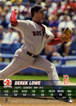 2004 MLB Showdown #049 Derek Lowe Front