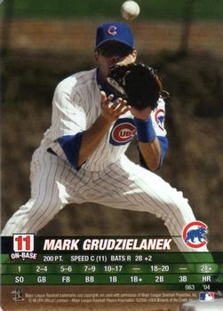 2004 MLB Showdown #063 Mark Grudzielanek Front