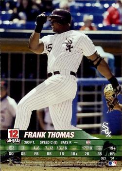 2004 MLB Showdown #083 Frank Thomas Front