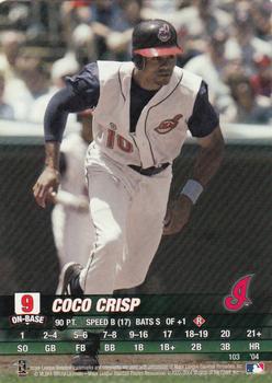 2004 MLB Showdown #103 Coco Crisp Front