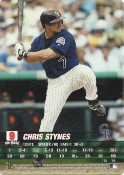 2004 MLB Showdown #118 Chris Stynes Front