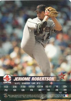 2004 MLB Showdown #157 Jeriome Robertson Front