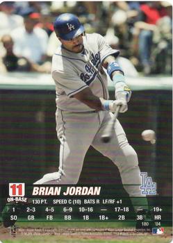 2004 MLB Showdown #180 Brian Jordan Front