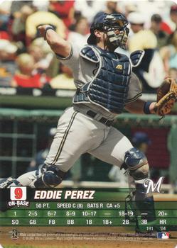 2004 MLB Showdown #191 Eddie Perez Front
