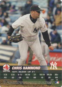 2004 MLB Showdown #227 Chris Hammond Front