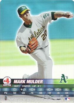 2004 MLB Showdown #247 Mark Mulder Front
