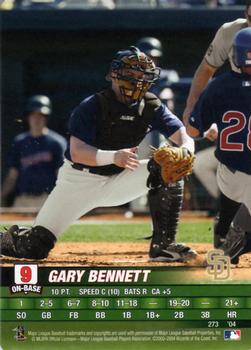 2004 MLB Showdown #273 Gary Bennett Front