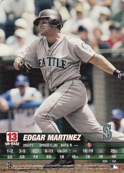 2004 MLB Showdown #300 Edgar Martinez Front
