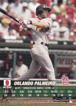 2004 MLB Showdown #313 Orlando Palmeiro Front