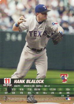 2004 MLB Showdown #328 Hank Blalock Front