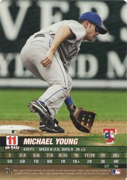 2004 MLB Showdown #337 Michael Young Front