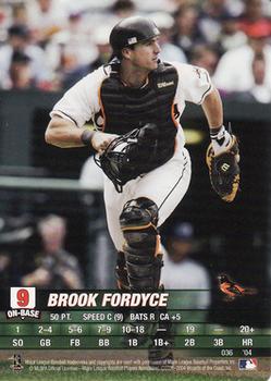 2004 MLB Showdown #036 Brook Fordyce Front