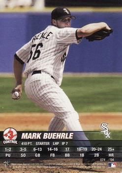 2004 MLB Showdown #074 Mark Buehrle Front