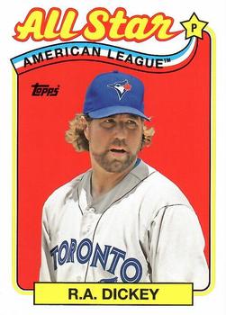 2013 Topps Archives - 1989 All-Stars #RC-RA R.A. Dickey Front