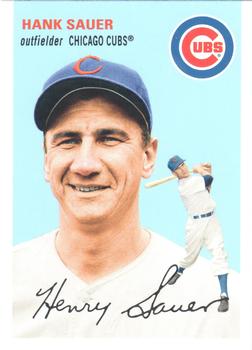 2013 Topps Archives Chicago Cubs #CUBS-56 Hank Sauer Front