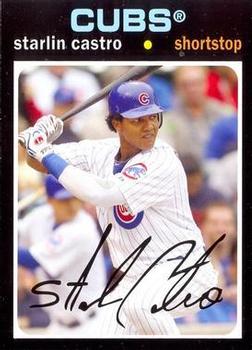 2013 Topps Archives Chicago Cubs #CUBS-6 Starlin Castro Front