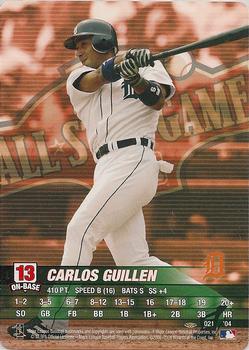 2004 MLB Showdown Pennant Run #021 Carlos Guillen Front