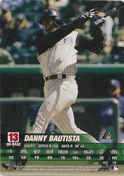 2004 MLB Showdown Pennant Run #062 Danny Bautista Front