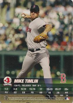 2004 MLB Showdown Pennant Run #089 Mike Timlin Front