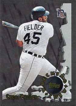 1996 Topps - Wrecking Crew #WC6 Cecil Fielder Front