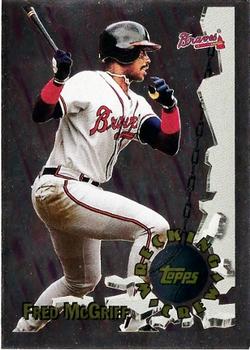 1996 Topps - Wrecking Crew #WC10 Fred McGriff Front